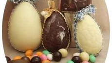 Œufs de Pâques au chocolat