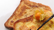 Pain perdu brioché à la vanille et cannelle