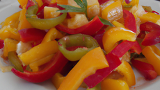 Salade de poivrons pimentée