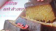 Gâteau potiron et noix de coco