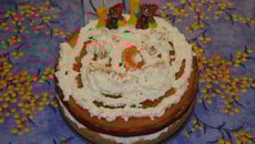 Gâteau à la crème chantilly