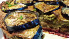 Cake surprise d'aubergine