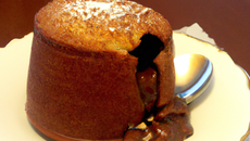 Soufflé au chocolat express