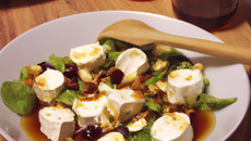 Salade de chèvre au miel