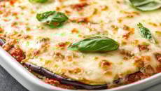 Lasagnes aubergines et ricotta