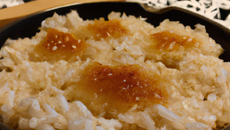 Riz au lait caramélisé au four