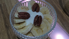 Banoffee crémeux à la vanille