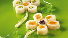 Marguerites de Cœurs de Palmiers aux abricots secs