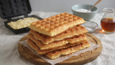 Gaufres légères sans beurre