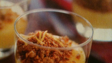 Crumble de lemon curd