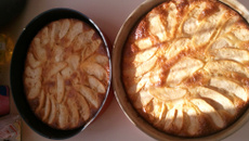 Gateaux pommes au yaourt