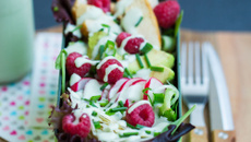Blue Friendship Salad
