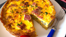 Quiche lorraine en soufflé