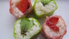 Makis d'été aux fruits frais