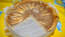Tarte au pommes à l'alsacienne