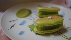 Macarons gingembre citron vert