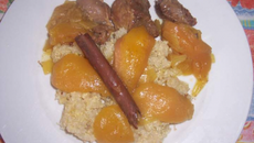 Tajine d'agneau poire/cannelle