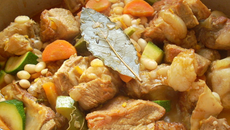 Tendrons de veau braisés à l'orange