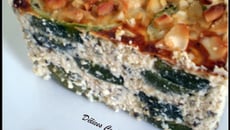 Petite terrine de courgettes aux 3 fromages maison