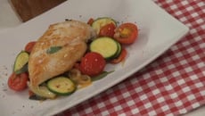 Escalope de poulet à la méditerranéenne