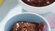 Glace vegan au chocolat