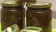 Confiture de kiwis au zeste de citron