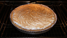 La recette de la tarte au citron meringuée