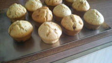 Muffins au chocolat noir