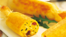 Petits baluchons de chabichou du Poitou