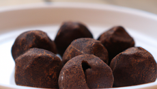 Truffes chocolat-coco