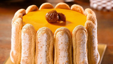 La charlotte potiron châtaignes