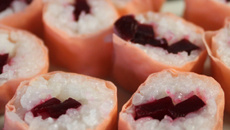 Maki sucré à la betterave
