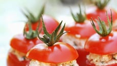 Tomates cocktail au thon