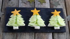 Toasts sapin de Noël