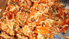 Riz aux lentilles carottes