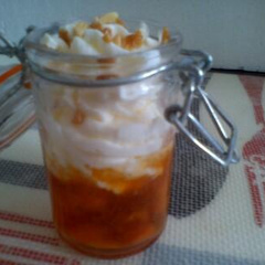 Recette Abricots Caramelises Chantilly Et Nougat 750g