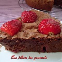 Recette Gateau Chocolat Fraises En Video