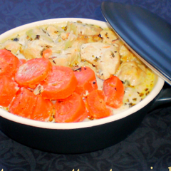 Recette Poulet Aux Carottes Et Au Vin Blanc En Video