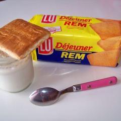 Recette Yaourts Aux Rem Biscuits Lu 750g