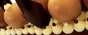 Bûche de Noël aux 3 chocolats