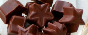 Chocolats noirs maison