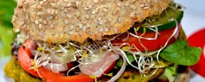 Burger végétarien