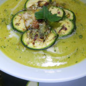 Soupes de courgette