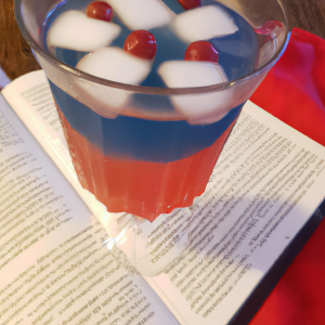 Cocktail bleu blanc rouge "1789"