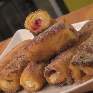 French toast roll-up ou Brioche perdue roulée