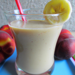 Smoothie banane - nectarine