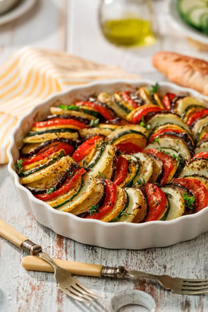 “ Ça rappelle bien le dessin animé” : François-Régis Gaudry partage la recette du tian-ratatouille