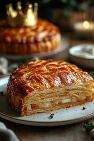 Comment faire une galette des rois maison avec un seul rouleau de pâte feuilletée ?