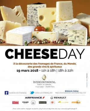 CHEESE day #3 le  lundi 19 mars 2018 Hôtel InterContinental Paris Le Grand