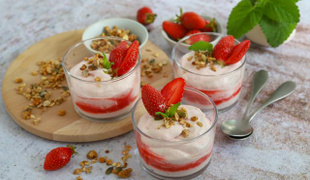 Mousse à la fraise